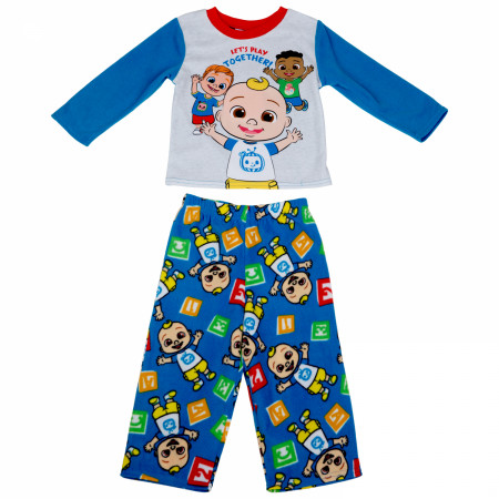 Cocomelon Let's Play Together Long Sleeve 2-Piece Pajama Set